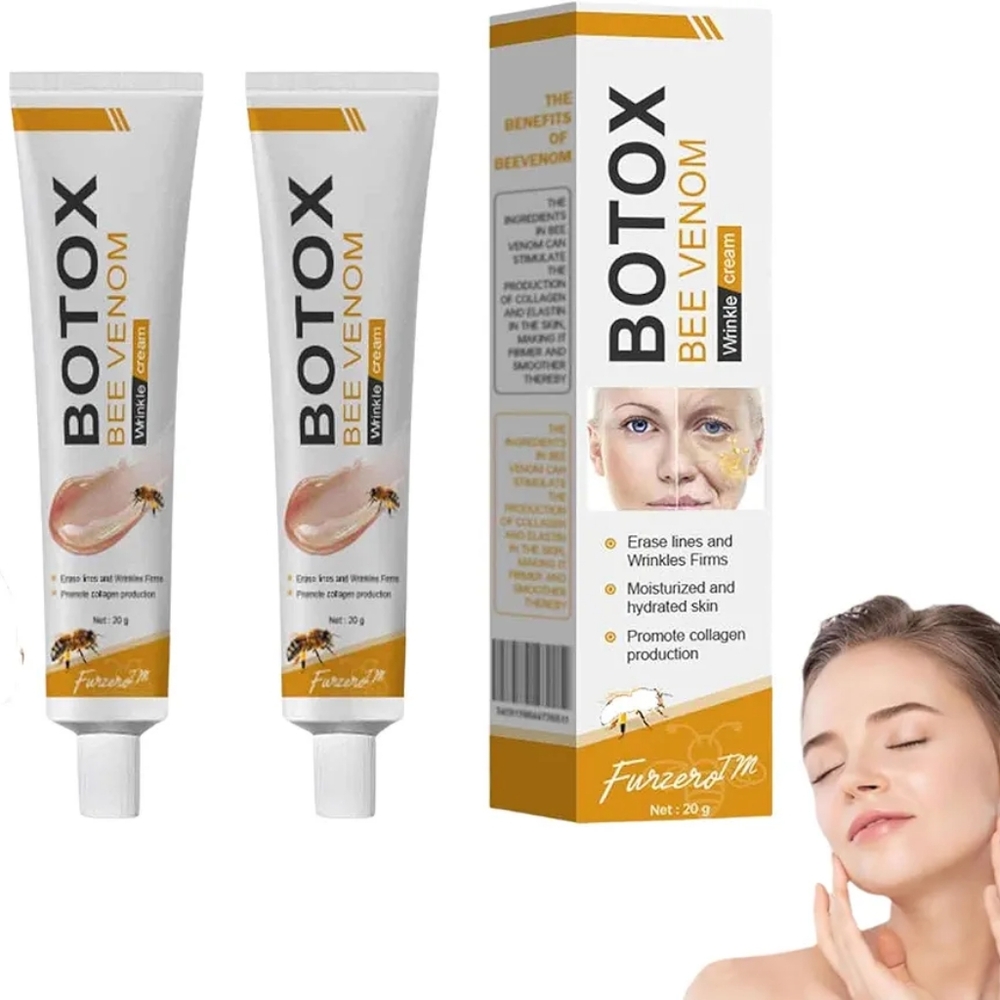 Botox Bee Venom Wrinkle Removal Cream Wrinkle Removal Firming Moisturizing 2 Pk